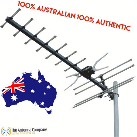 TV antenna uhf Matchmaster Australian Made digital hdtv rg6 f 4g 02mm