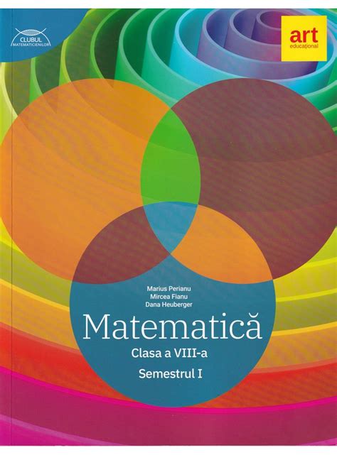 MatematicĂ Clasa A Viii A Semestrul I Clubul Matematicienilor Art