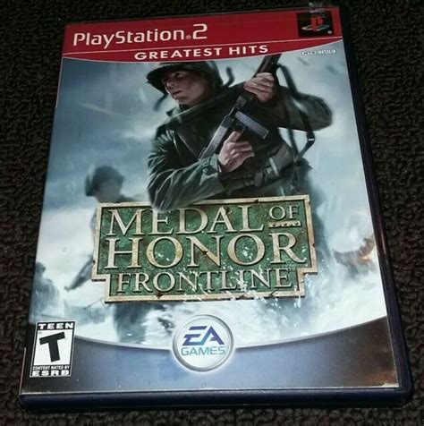 Medal Of Honor Frontline Greatest Hits Playstation 2 Ps2 Game
