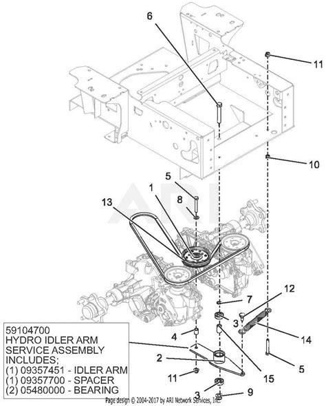 27mounting arms and belt guards. Gravely 991123 (050000 - ) Pro-Turn 152 Parts Diagram for ...