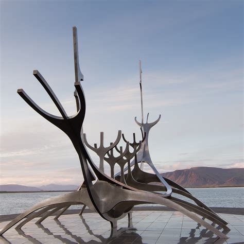 Download Wallpaper The Sun Voyager From Reykjavik Iceland 2224x2224