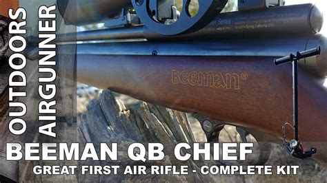 Great First Pcp Airgun The Beeman Qb Chief In 22 Cal Complete Kit