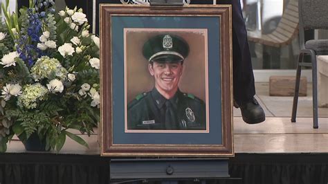 Portrait Of Fallen Dallas Police Officer Unveiled