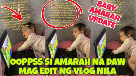 Baby Amarah Update Ayuda From Nang Nang Emy Si Amarah Na Daw Mag