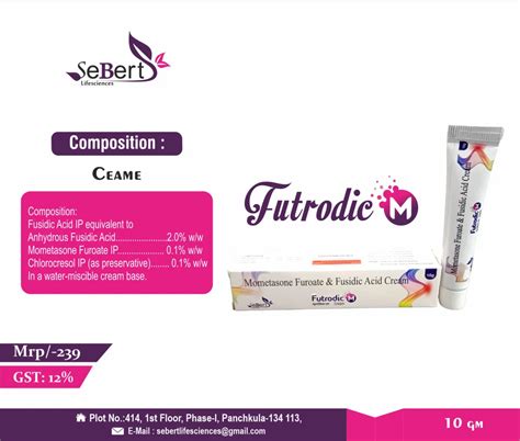 Futrodic M Mometasone Furoate Cream For Hospital Packaging Type 10