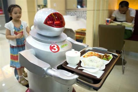 Robot Restaurant Where Machines Cook And Serve Food To Customers