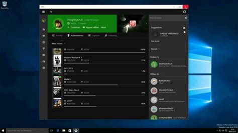 Xbox App In Windows 10 Youtube