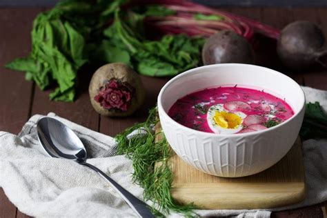 Easy Polish Cold Beetroot Soup Chlodnik To Serve During Hot Summer