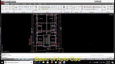 Autocad Drawing For Civil Engineer Lesson 1 Youtube