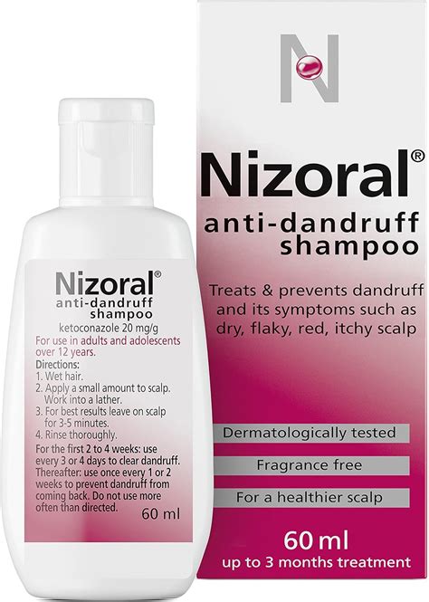 Nizoral Anti Dandruff Shampoo Perfect For Dry Flaky And Itchy Scalp