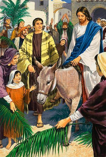 Christs Entry Into Jerusalem On Palm Sunday Historical Articles And