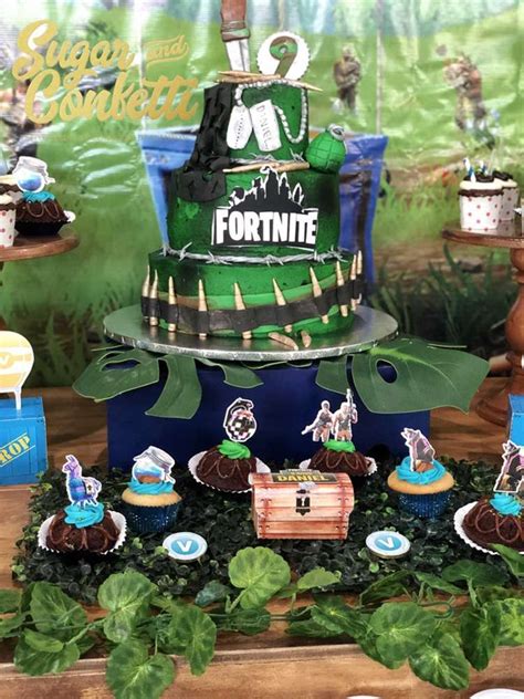 From the traditional victoria sponge to easy carrot cake ideas, we've got some fantastic ideas to choose from to make a cake from scratch. 16 Epic Fortnite Party Ideas - Pretty My Party - Party Ideas