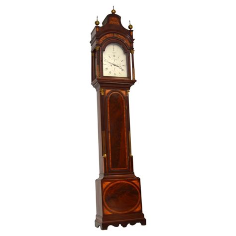 Antique Georgian Period Long Case Clock By Richard Reeves At 1stdibs