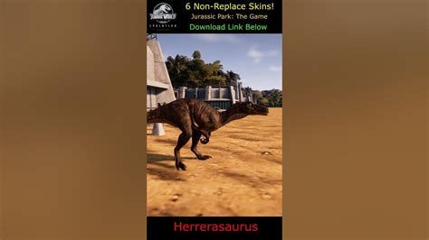 Jptg Herrerasaurus 6 More Non Replace Skins Download Link Included
