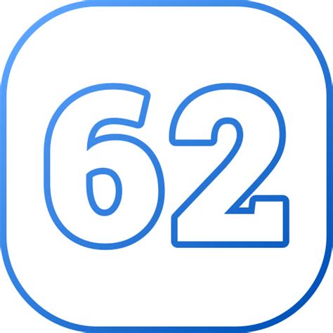 62 Generic Gradient Outline Icon