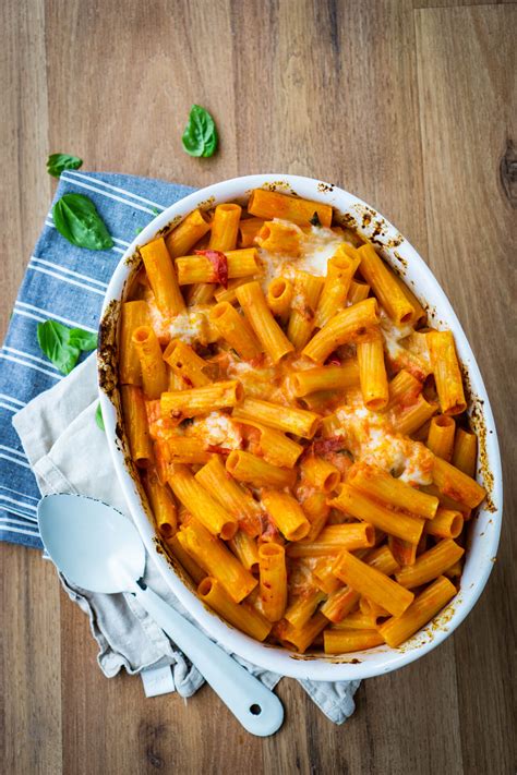 Rezept Rigatoni - Auflauf schneller Nudelauflauf