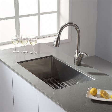 Kraus 30 X 18 Undermount Kitchen Sink And Reviews Wayfair