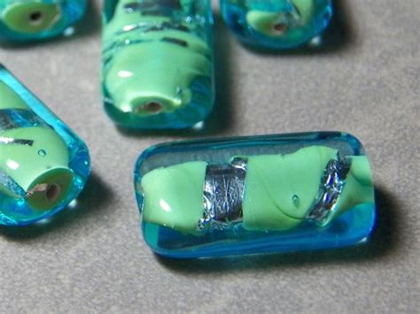 Lampwork Glass Flat Tube Beads At Best Price In Sikandra Rao By Sun Light Glass Beads Id