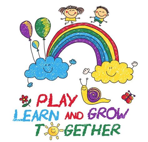 Ideas 60 Of Play Learn And Grow Together Clipart