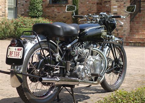 1948 Vincent Series B Rapide Very Low Mileage Rebuild Offered