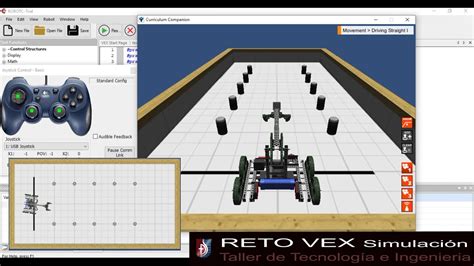 Robot Vex Virtual World Robot Driving Straight I Youtube