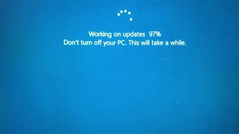 Dont Turn Off Your Pc This Will Take A While Youtube