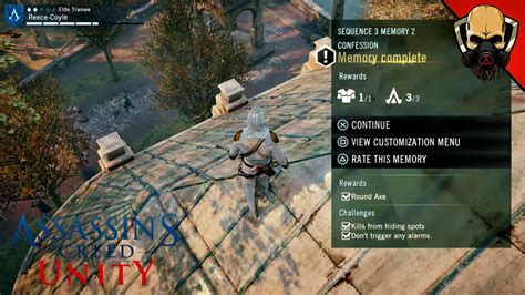 Confession Sequence 3 Memory 2 100 Sync Assassin S Creed Unity