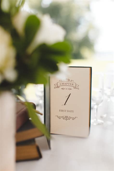 Showcase A Literary Centerpiece At Each Table Rustic Chic Wedding