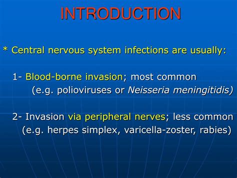 Ppt Central Nervous System Infections Powerpoint Presentation Free