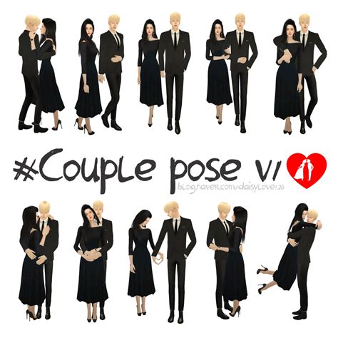 daisylove126 — couple pose v1 by daisylove126 1 pose file