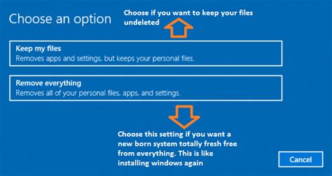 How To Reset Windows 10 Without Losing Files