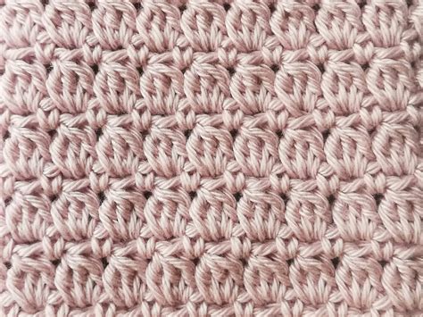 Cluster Stitch Nordic Hook Free Crochet Stitch Tutorial