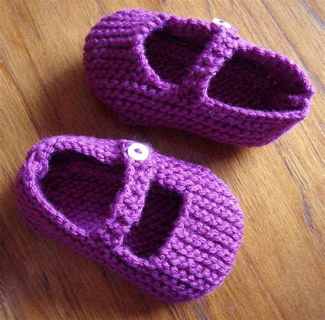 Knitting Pattern For Mary Jane Baby Shoes 12 18 Months Pdf Etsy Uk