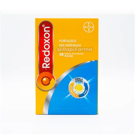 Redoxon Vitamina C 1 Grms Con Zinc 10 Mg Caja X 36 Tabletas