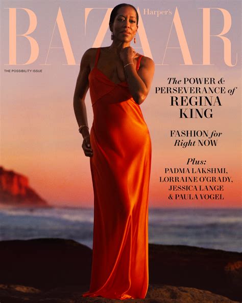 Regina King Talks Son Ians Depression In Harpers Bazaar