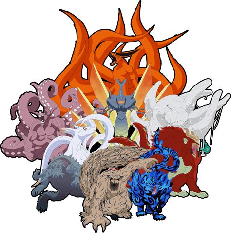 Naruto All Tailed Beasts Wallpaper