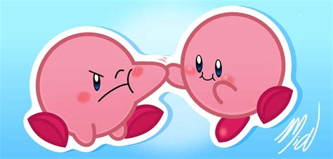 American Kirby And Japanese Kirby By Meeyersprezz On Deviantart