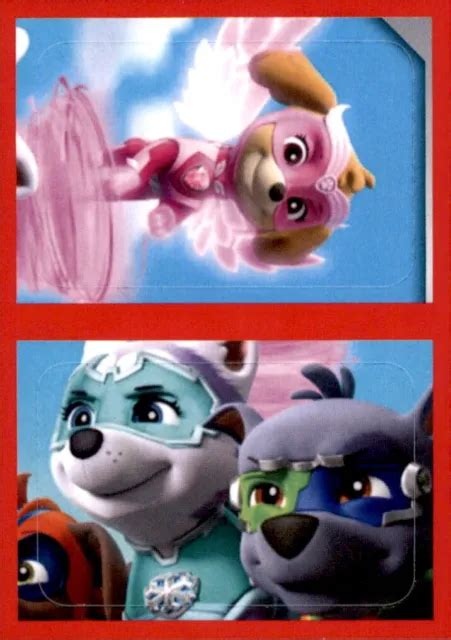 Panini Paw Patrol 2020 Mighty Pups Sticker 48 £120 Picclick Uk