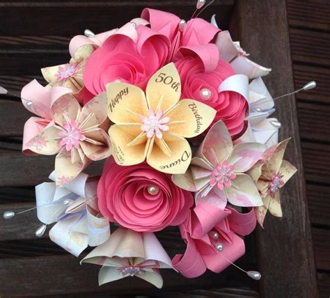 In this hectic life, it is very hard for the people to celebrate every person's birthday or any occasion personally, but their gift can make a person happy and bring a smile on a recipient's face buy gift basket delivery. 50th Birthday Bouquet, handmade by www.facebook.com ...