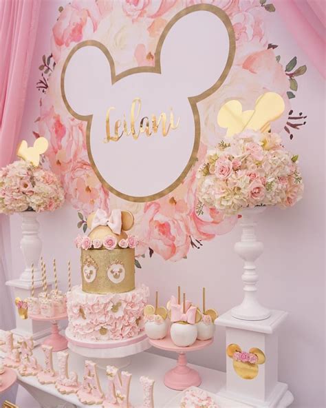pink minnie mouse disney birthday party tinselbox
