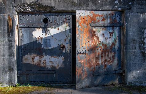 Bunker Door - Allan J Jones Photo Blog