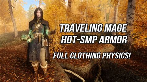 Traveling Mage Hdt Smp Armor Skyrim Se Mod Showcase Youtube