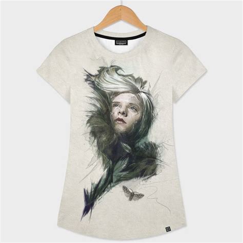Aurora Aksnes Womens All Over T Shirt By Claudio Tosi Limited