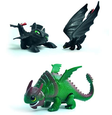 Набор мини фигурок Драконы из мультфильма Как приручить дракона