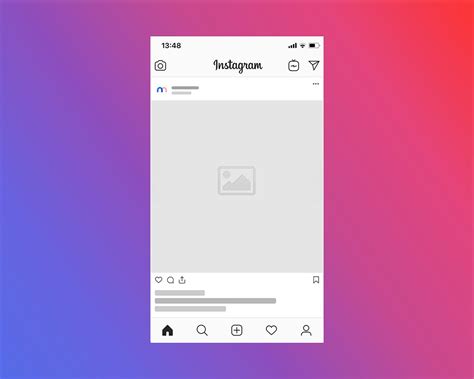 Blank Editable Instagram Post Template Blank Instagram Template