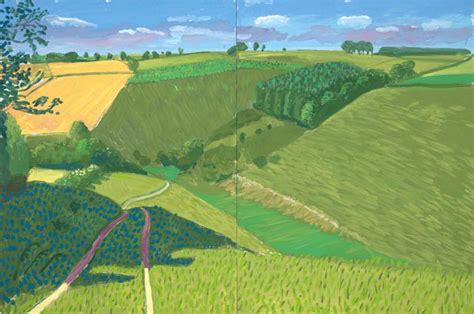 David Hockney The East Yorkshire Landscape