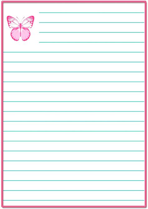 Free Printable Stationery Templates For Word Pour