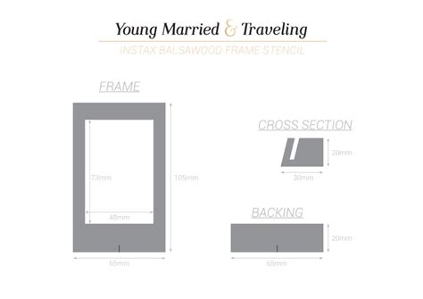How To Make An Instax Balsa Frame Dossier Blog