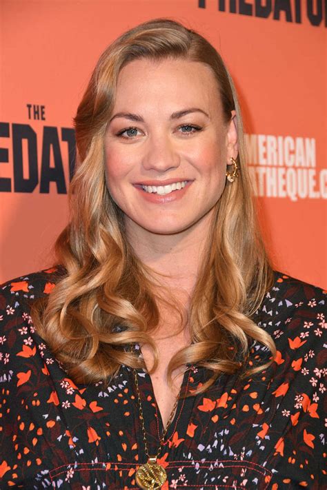 Yvonne jaqueline strzechowski was born and raised in australia. Yvonne Strahovski at The Predator Screening at the ...