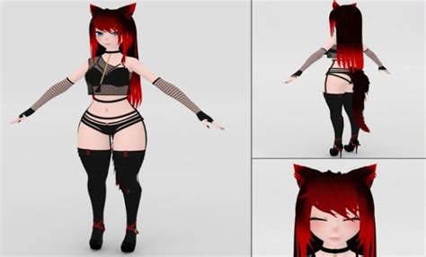Texture And Edit Furry And Anime Vrchat Avatars By Avabright01 Fiverr